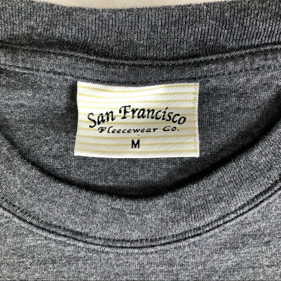 VTG San Francisco Fleecewear Co TShirt Sz M Made in USA Monterey California - Picture 3 of 4